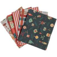 Nutcracker Fat Quarters: Pack of 5