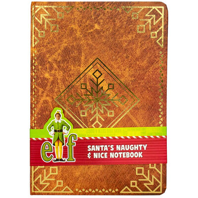 A5 Elf Santa’s Naughty & Nice Notebook image number 1