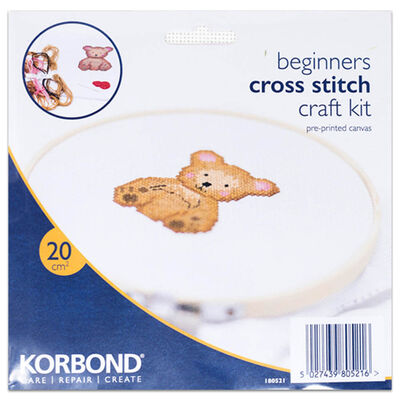 Korbond Beginners Cross Stitch Craft Kit: Assorted image number 1