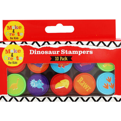 Dinosaur Stampers - 10 Pack image number 2