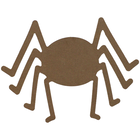Halloween Make Your Own Wooden Spider: Bundle of 2 image number 2