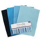 Blue A4 Felt - Pack Of 8 image number 1