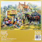 Meeting the Neighbours 500 Piece Jigsaw Puzzle image number 4