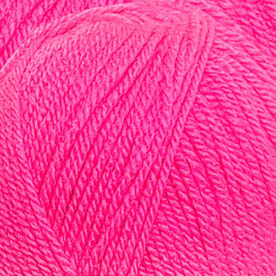 Prima DK Acrylic Wool: Prima Pink Yarn 100g image number 2