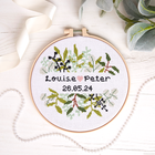 Simply Make: Personalised Foliage Cross Stitch Kit image number 2