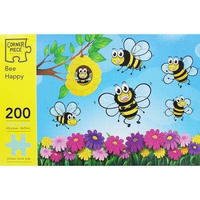 Bee Happy 200 Piece Jigsaw Puzzle image number 3
