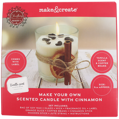 Make Your Own Scented Candle with Cinnamon Kit image number 1