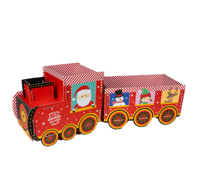 Build Your Own Christmas Gift Train with Carriage image number 1