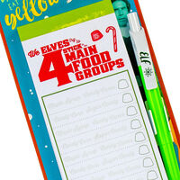 Elf Magnetic To Do List and Pen Set