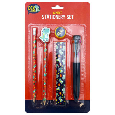 Dex the Dino 6 Pieces Stationery Set image number 1