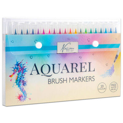Aquarel Brush Markers: Pack of 20 image number 1