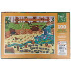 Jungle Run 100 Piece Puzzle & Game image number 2