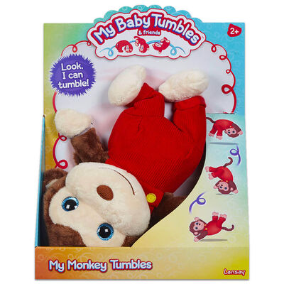 My Monkey Tumbles Plush Toy image number 1