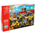 Construction Site 200 Piece Jigsaw Puzzle image number 1