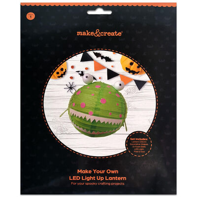 Halloween Make Your Own LED Lantern: Assorted image number 3