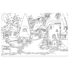 Gnomes at Christmas Colouring Book image number 5