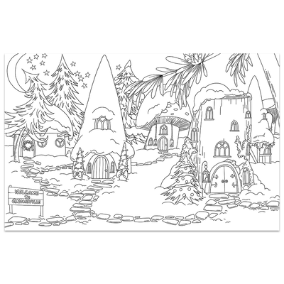 Gnomes at Christmas Colouring Book image number 5