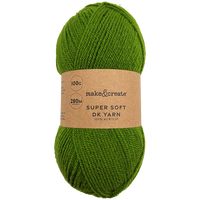 Super Soft DK Yarn: Fern Green 100g