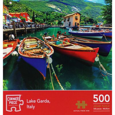 Lake Garda Italy 500 Piece Jigsaw Puzzle image number 1