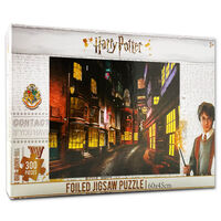 Harry Potter Diagon Alley Foiled 300 Piece Jigsaw Puzzle