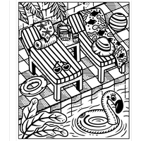 Summer Magic Painting Book