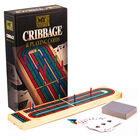M.Y Traditional Cribbage Board & Playing Cards Game image number 2