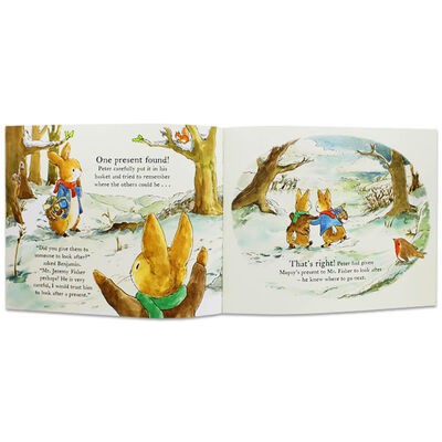 Peter Rabbit The Christmas Present Hunt: A Lift-the-Flap Storybook image number 2