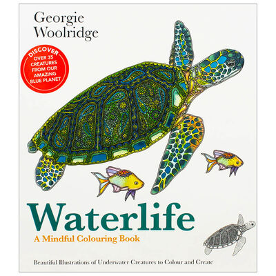 Waterlife: A Mindful Colouring Book image number 1