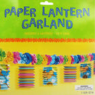 Tropical Paper Lantern Lei Garland - 12ft image number 1