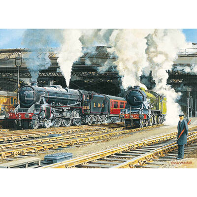 Full Steam Ahead 500 Piece Jigsaw Puzzle image number 2