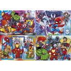 Marvel Superhero Adventures 4-in-1 Jigsaw Puzzle Set image number 2