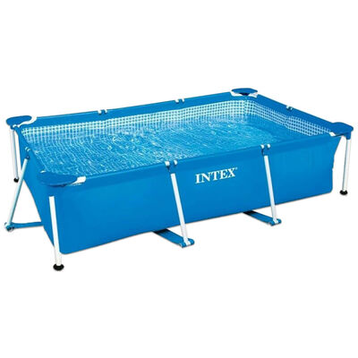 Intex Metal Frame Rectangular Swimming Pool image number 1