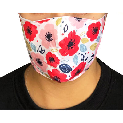 Poppy Reusable Face Covering image number 3