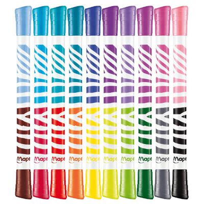 Maped Colour&rsquo;Peps Duo Colours Felt Tip Pens image number 2