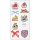 Patisserie 3D Toppers Stickers: Pack of 10 image number 1
