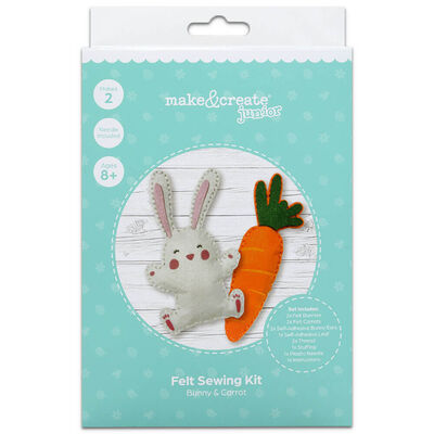Sew Your Own Easter Bunny & Carrot image number 1