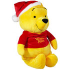 Giant Christmas Winnie the Pooh Plush Soft Toy image number 1