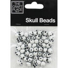 Small Plastic Skull Beads - 23g image number 1