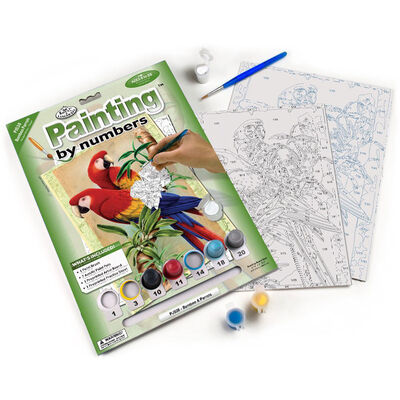 Painting By Numbers: Bamboo Parrots image number 2