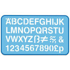 Helix Letter Stencil 30mm image number 1