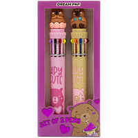 Dream Pop Capybara Multi Pen: Pack of 2