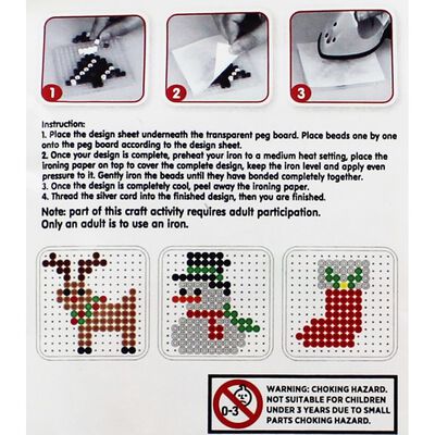 Make Your Own Festive Melty Beads: Pack of 3 image number 2