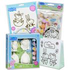 Peppa Pig Easter Paint & Colour Your Own Decorations Bundle image number 1