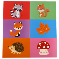 Make Your Own Woodland Foam Art