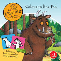 The Gruffalo Colour in-the-line Pad