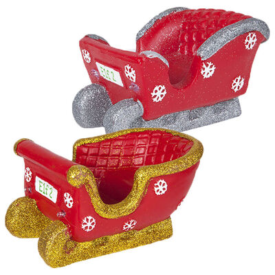 Light Up Elf Sleigh: Assorted image number 2