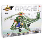Metal Apache Helicopter Model Kit: 384 Pieces image number 1