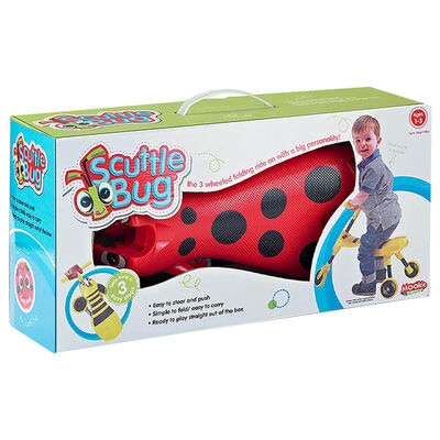 Mookie Red and Black ScuttleBug Beetle image number 4