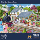 The Old Steam Train 1000 Piece Jigsaw Puzzle image number 1
