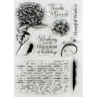 Crafter's Companion Collage Photopolymer Stamp - Heartfelt Wishes image number 2